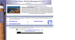 Desktop Screenshot of lakeshoreweeklyrentals.com